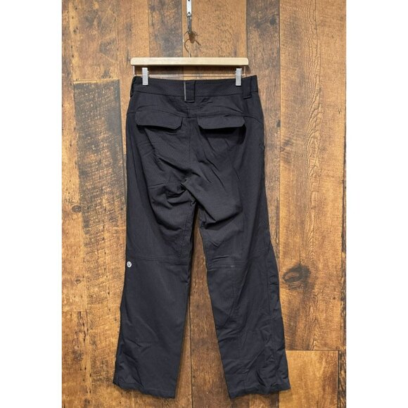 Lululemon Men’s Pin Stripe Pants Black White 32x30 - Picture 3 of 7